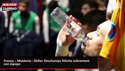 France - Moldavie : Didier Deschamps félicite sobrement son équipe (vidéo)