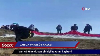 Yamaç paraşütçüsü feci şekilde can verdi