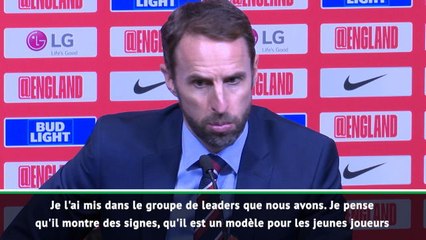 Angleterre - Southgate : "Sterling est un modèle pour les jeunes""