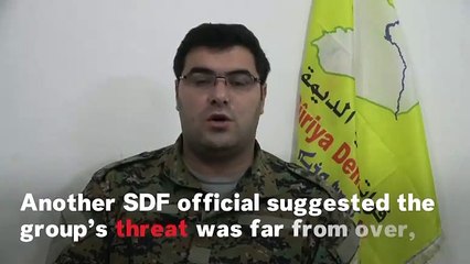 US-backed Forces Declare Complete Victory Over ISIS In Syria