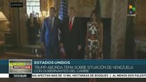 EEUU: Trump aborda tema Venezuela con gobiernos del Caribe
