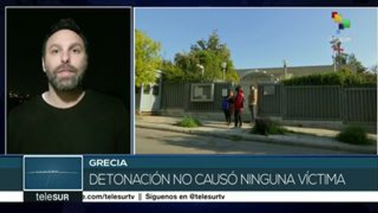 Lanzan granada a Embajada de Rusia en Atenas, Grecia