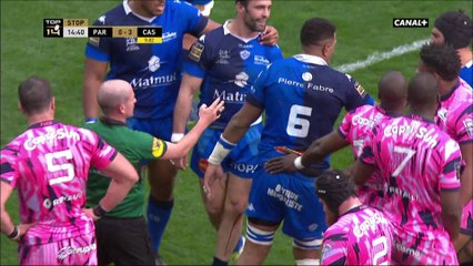 Top 14 - 20ème journée - Stade Français / Castres : Essai de Gabrillagues