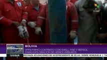 Bolivia: YPFB firma contrato con Shell, PAE y Repsol