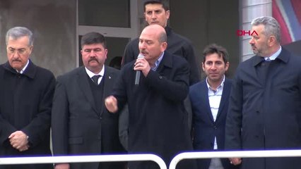 İstanbul Bakan Soylu Kartal'da Konuştu