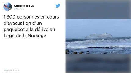 Norvège. 1 300 personnes en cours d’évacuation d’un paquebot en difficulté