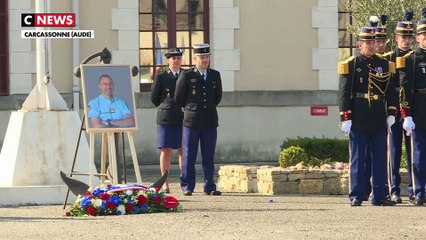 Trèbes : Un an après, les familles et habitants ont rendus hommage aux victimes.