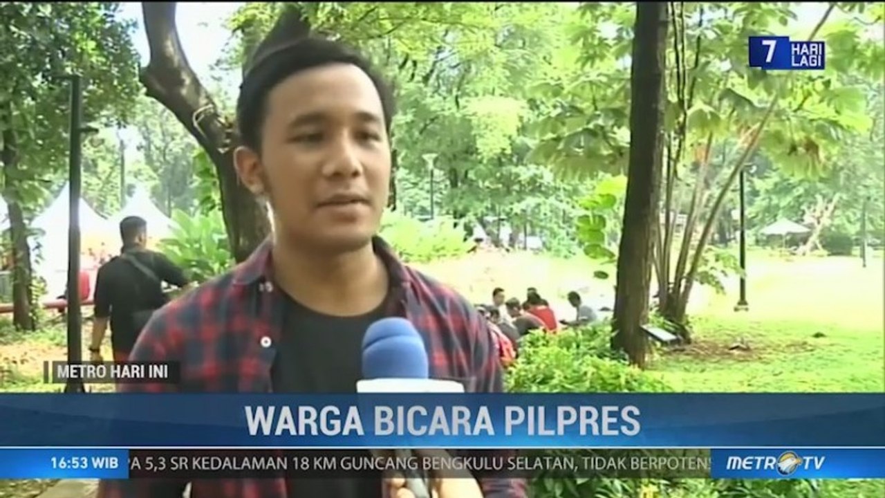 Warga Bicara Perbedaan Kampanye Negatif dan Kampanye Hitam
