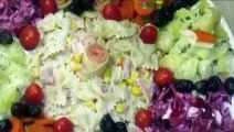 Salade  Composée Marocaine  سلطة مغربية بالخضر صحية تقدم كوجبة رئيسية