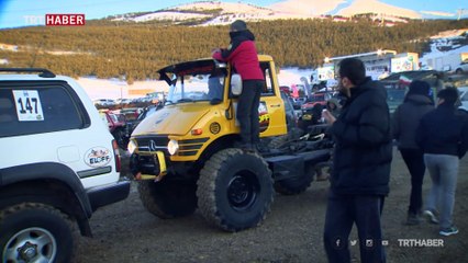 Erzurum'da Off-Road heyecanı sürüyor