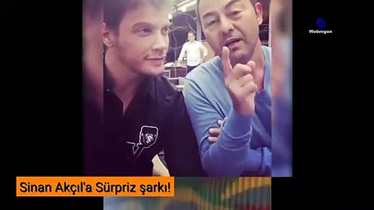 Serdar Ortaç'tan Sinan Akçıl'a sürpriz! Sinan Akçıl & Serdar Ortaç Yüzyılın Aşkı