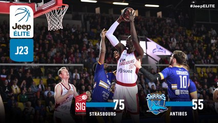 Jeep® ÉLITE : Strasbourg vs Antibes (J23)