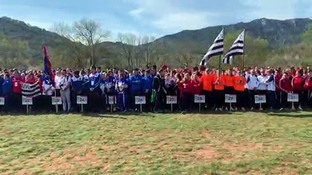 Clermont-l'Hérault : cross national des sapeurs-pompiers