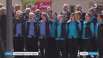 Trèbes : un an après les attaques terroriste, l'hommage