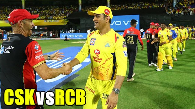 IPL 2019-Chennai VS Bangalore|Chennai Won The 1st Match Of IPL 2019 | OneIndia Telugu