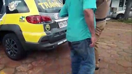 Motorista embriagado é preso pela PM no Bairro Santa Cruz