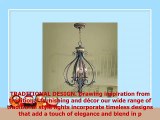 Livex Lighting 855663 Villa Verona 4 Light Verona Bronze Finish Foyer Chandelier with