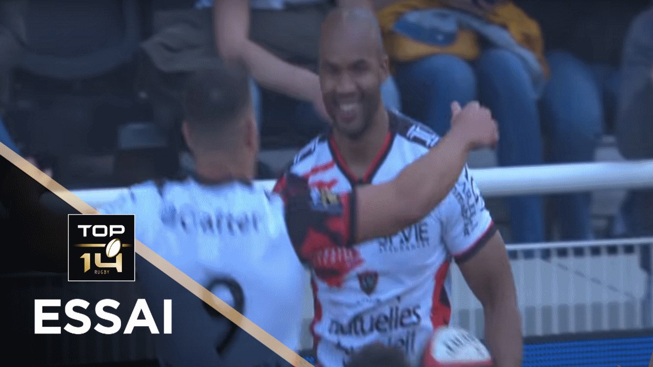 TOP 14 - Essai JP PIETERSEN (RCT) - Lyon - Toulon - J20 - Saison 2018/2019
