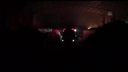 Geri Dönüşüm Fabrikasında Yangın - Sakarya