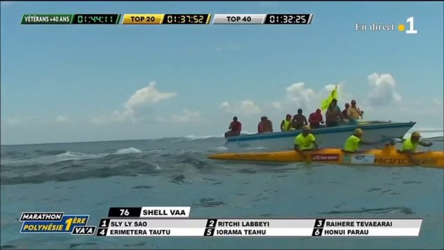 Marathon va'a 2019 - Interview de Georges Tauraa, gagnant du V1 va'a factory