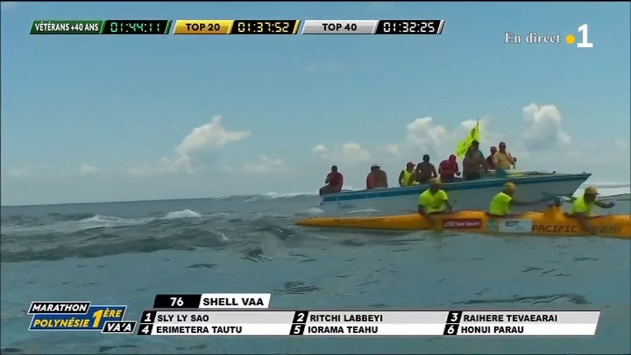 Marathon va'a 2019 - Interview de Georges Tauraa, gagnant du V1 va'a factory