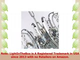 LightInTheBox Modern Contemporary Crystal Chandelier with 6 Lights Pendant Modern Ceiling