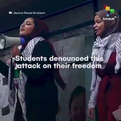 Pro Palestine Students Restricted In The Uk