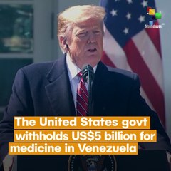 U.S. Withholds $5 Billion For Venezuelan-Medicine