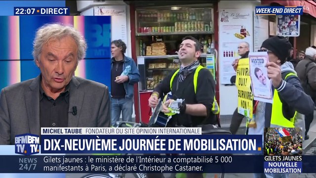 Gilets jaunes: dix-neuvième journée de mobilisation (1/3)