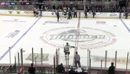 ECHL Tulsa Oilers 3 at Wichita Thunder 2