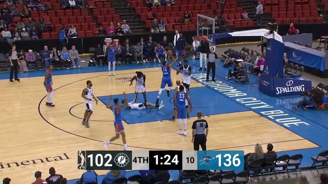 Amida Brimah (21 points) Highlights vs. Oklahoma City Blue