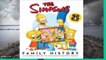 Review  The Simpsons Family History - Matt Groening