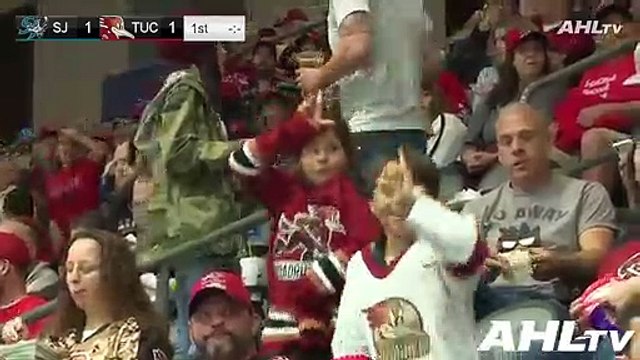 San Jose Barracuda (2) @ Tucson Roadrunners (3) - OT