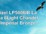 Quoizel LP5006IB  La Parra 6Light Chandelier Imperial Bronze