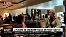 Regardez lez images effrayantes des 1.300 passagers du bateau de croisière en perdition au large du littoral norvégien