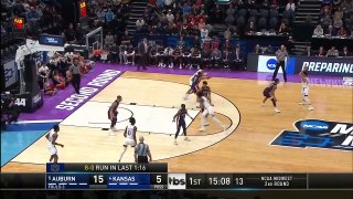 Kansas vs. Auburn: Second round NCAA tournament extended highlights