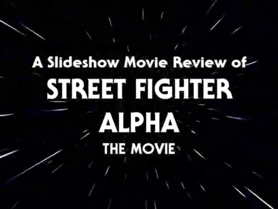 Slideshow Movie Review - Street Fighter Alpha: The Animation