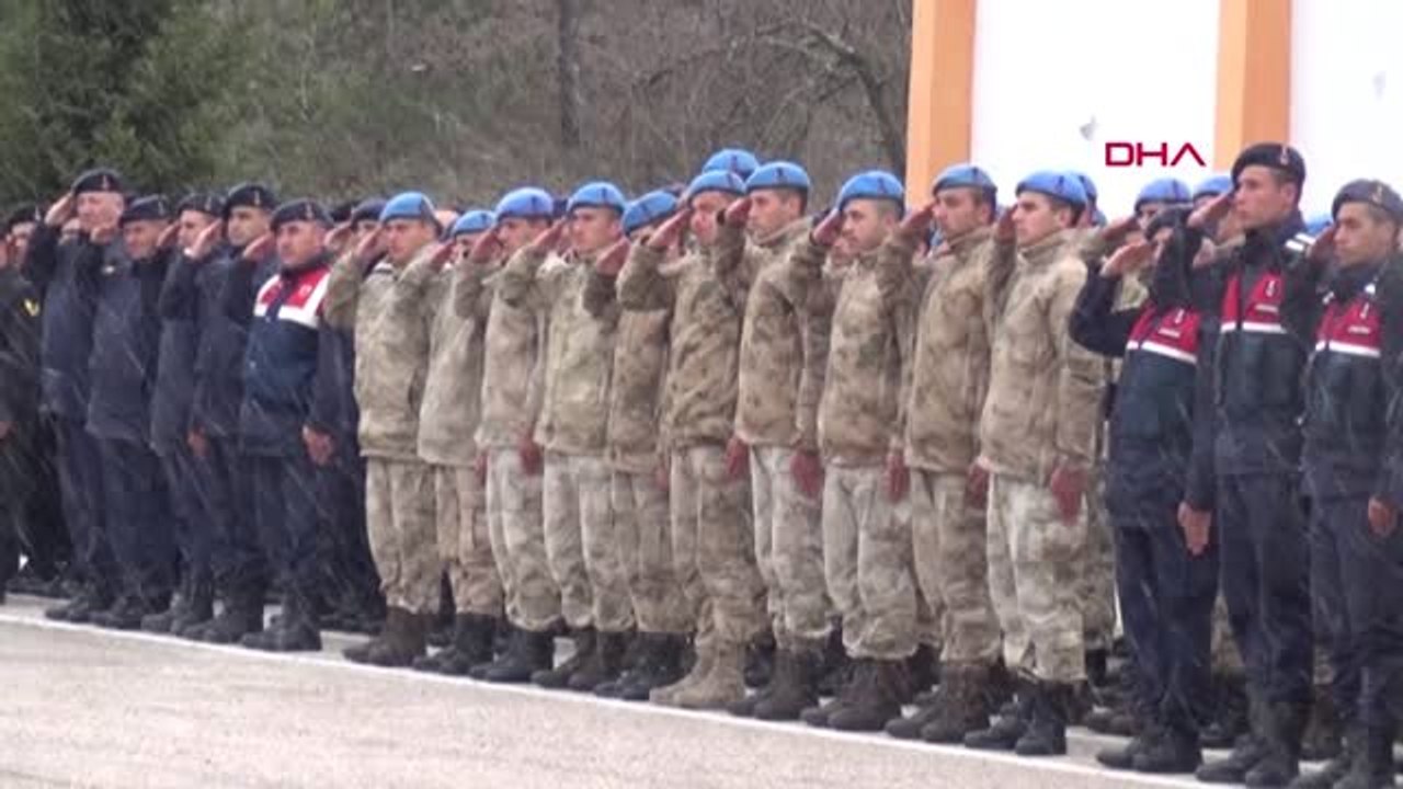 Kastamonu- Kazada Hayatını Kaybeden 3 Uzman Çavuş Törenle Memleketlerine Uğurlandı