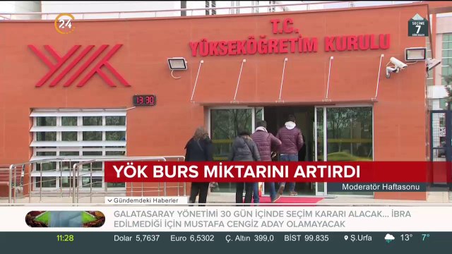 YÖK burs miktarını artırdı