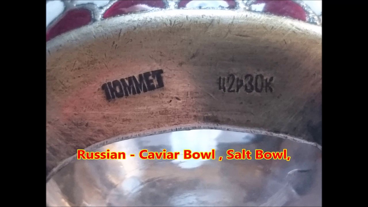 Convolute Russian silver