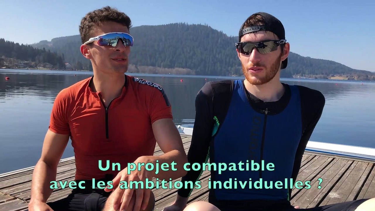 Aviron - Thibault Lecomte et Paul Tixier en duo