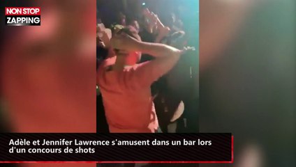 Adèle et Jennifer Lawrence s'éclatent dans un bar gay (vidéo)
