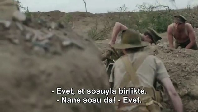 Çanakkale dizisi Türk ve Anzak siperleri arasında oynanan atış talimi oyunu