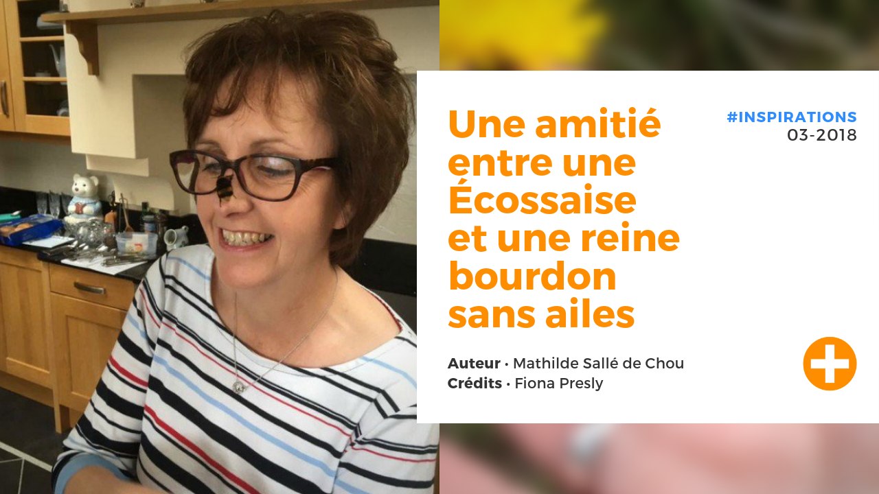 Une amitié entre une Écossaise et une reine bourdon sans ailes