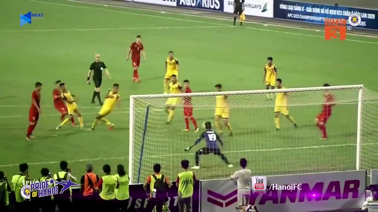 Phong độ chói sáng của Quang Hải ở trận đấu giữa U23 Việt Nam và U23 Brunei | HANOI FC