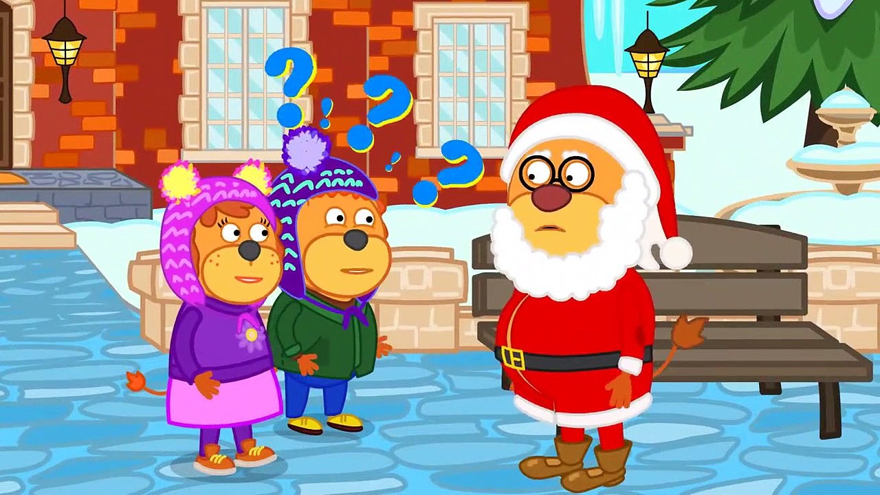 Lion Voyage En Famille De L'Image - Mère Peut Dessin Animé Pour Enfants