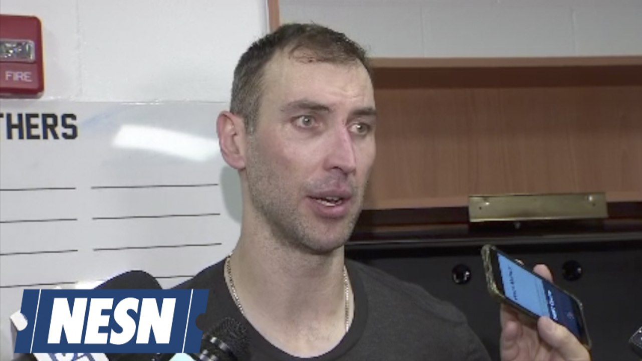 Zdeno Chara On Bruins Clinching Berth To Stanley Cup Playoffs
