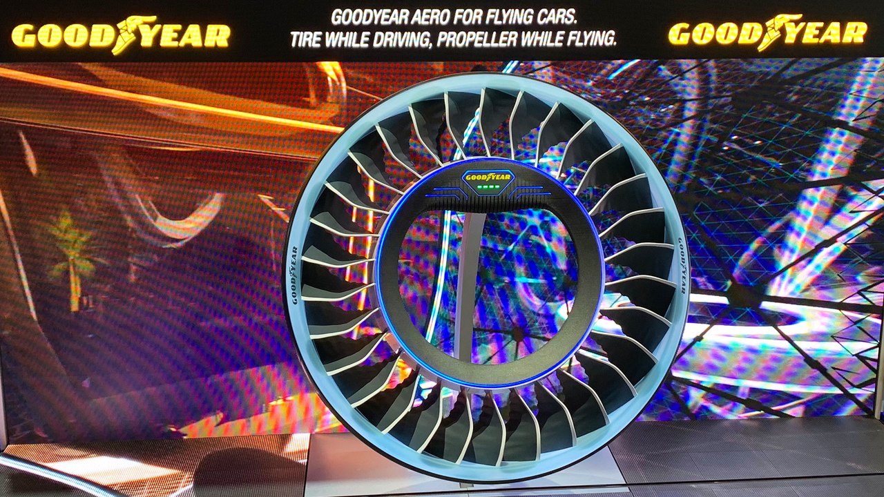 Genf 2019: Goodyear präsentiert den AERO - Einen Reifen zum Abheben