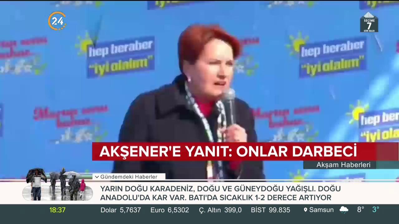 Bakan Gül’den Akşener'e yanıt: Onlar Mehmetçik değil, onlar darbeci