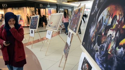 'Kelimenin Kalbi' sergisi - KÜTAHYA